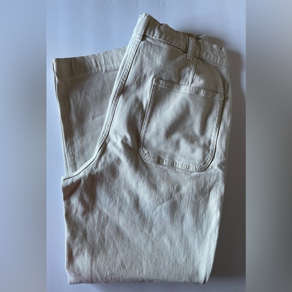 UNIQLO Men cream/beige trouser, straight relaxed, excellent condition - Picture 1 of 4